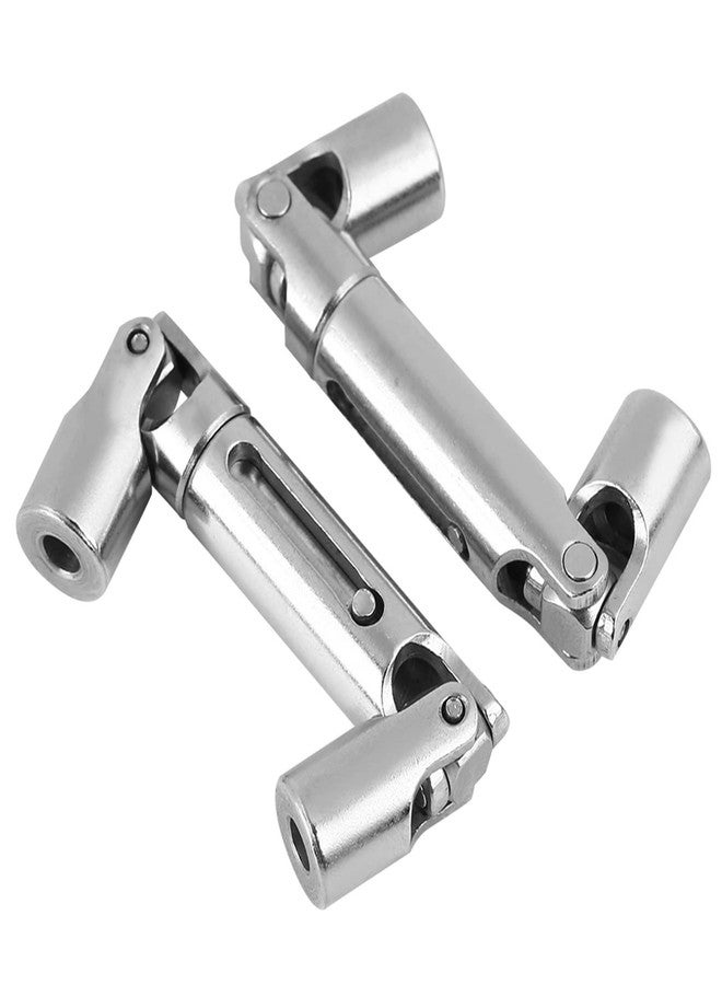 Kodrily RC Crawler Drive Shaft for RC, Upgrade Accessories Metal Drive Shafts Set, 2Pcs Silver 1/16 Car Driveshaft Compatible with WPL 1/16 Scale Rc Military Truck, 2.36 x 0.31inch - Image 4
